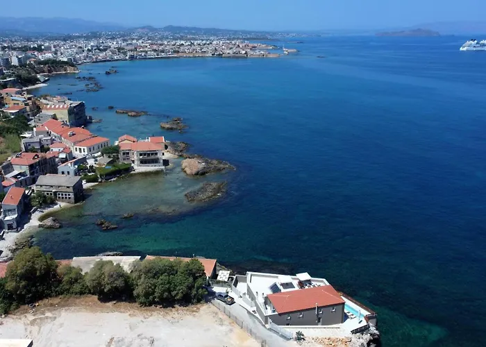 Kormoranos-hydrobates Waterfront Chania (Crete)