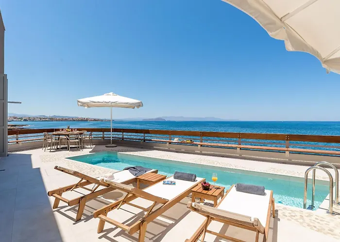 Villa Kormoranos-hydrobates Waterfront La Canea